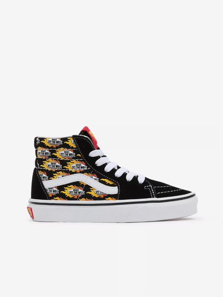 Vans Flame Logo Repeat Sk8-Hi Kids Sneakers