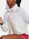 Under Armour Woven FZ Jacket-WHT Winter jacket