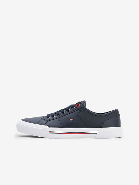 Tommy Hilfiger Core Corporate Vulc Leather Sneakers