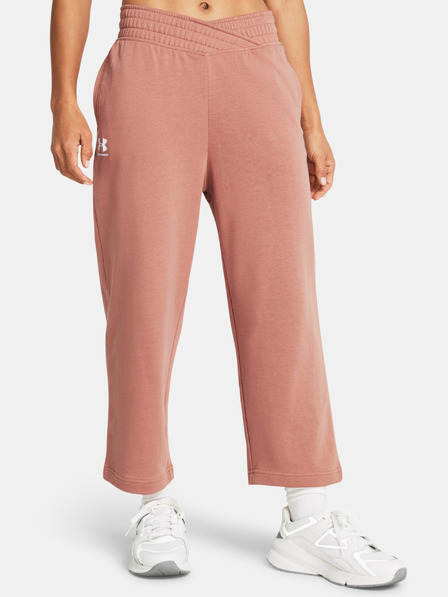 Under Armour UA Rival Terry Crop Wide Leg Sweatpants