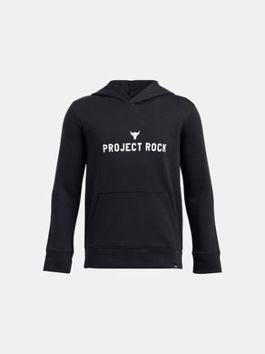 Under Armour Project Rock Rival Hoodie Kids Sweatshirt